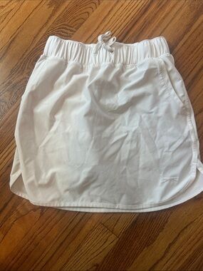 Slazenger White Athletic Skort with Drawstring Waist
